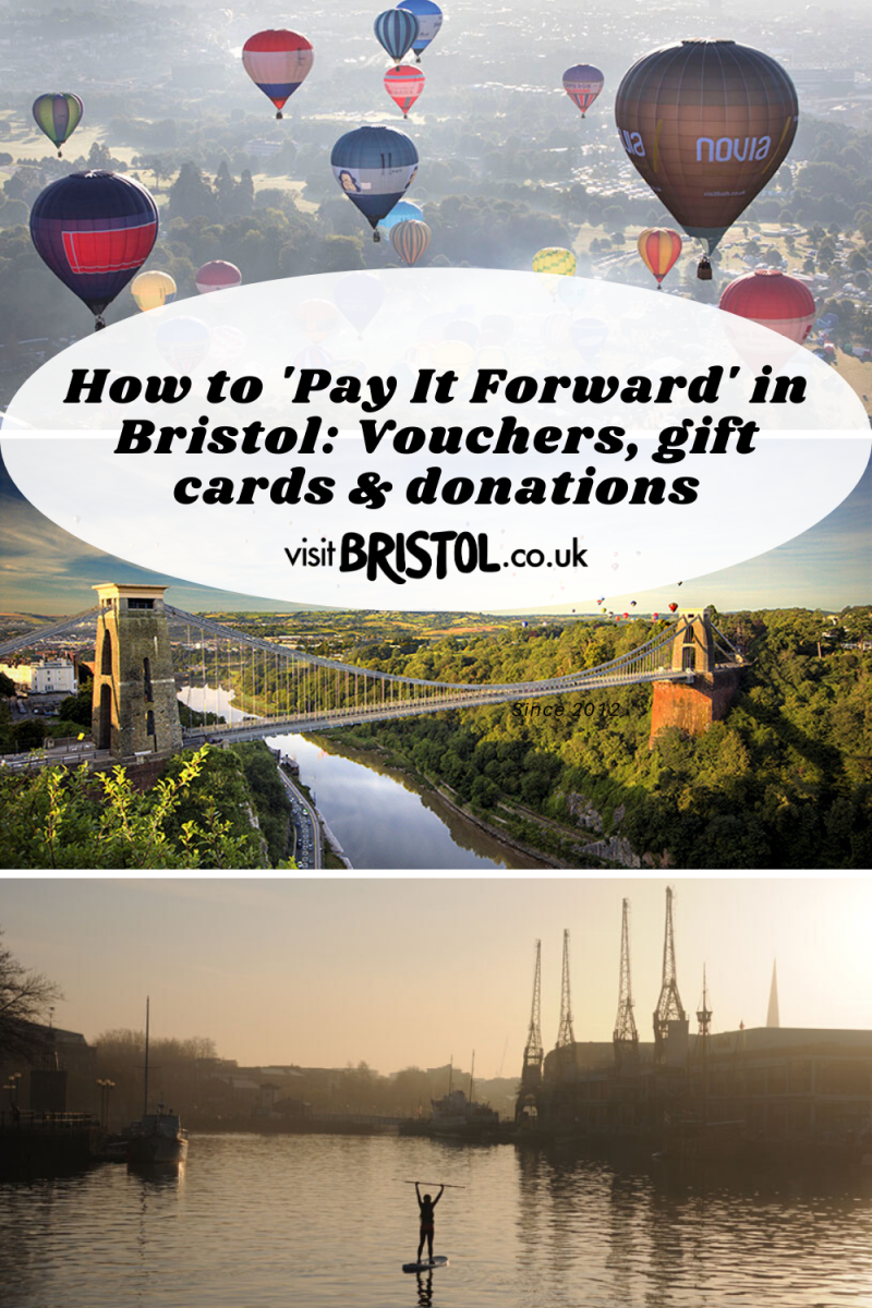 How to 'Pay It Forward' in Bristol: Vouchers, gift cards & donations